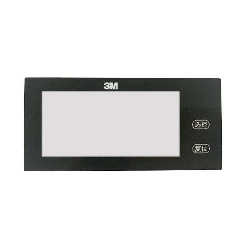 Transparent Window With Acrylic Sheet Membrane Keypad Front Panel Graphic Overlay