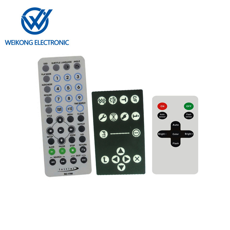 Membrane Switch with LED Illuminated keypad LGF Membrane Switch LEXAN Control Panel