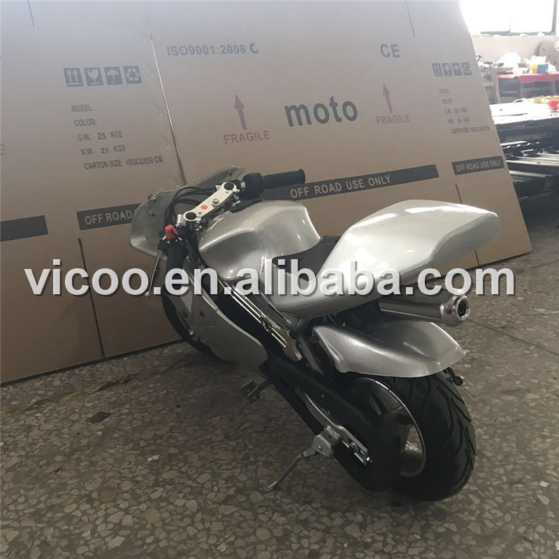 2018 Chinese Petrol Mini Moto Pocket Bike 49CC Motorcycle for Kids