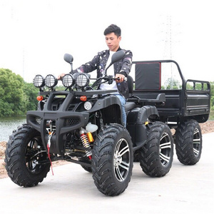 150cc 200cc cvt cheap cargo farm quad atv with roof windshield for sale