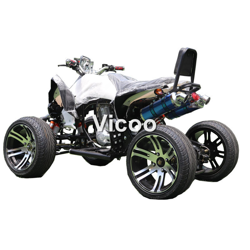 Petrol Powerful Road Legal Kawasaki Racing Quad 350CC ATV with EEC COC