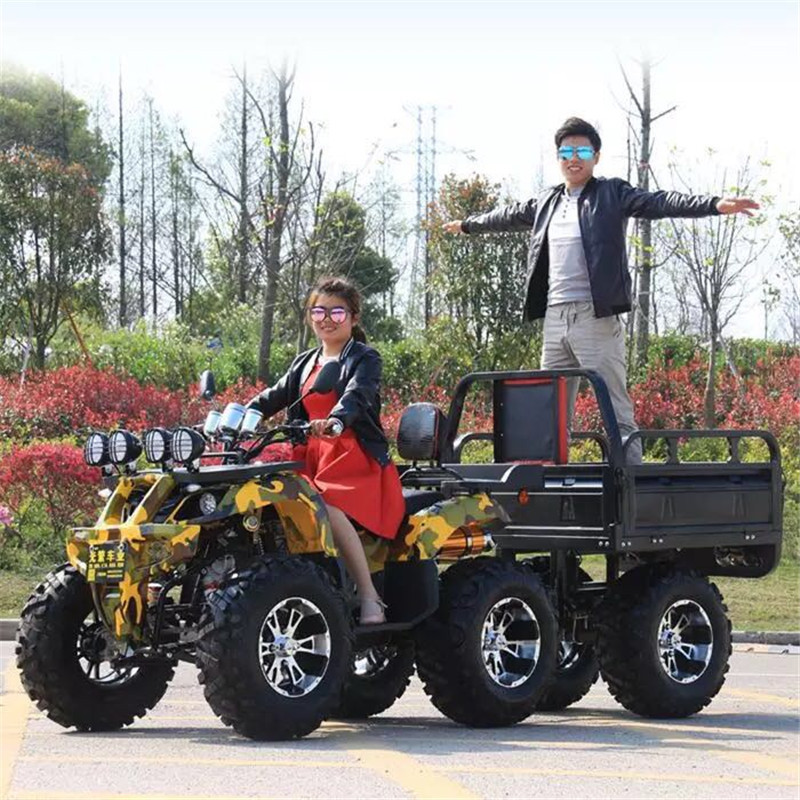 150cc 200cc cvt cheap cargo farm quad atv with roof windshield for sale