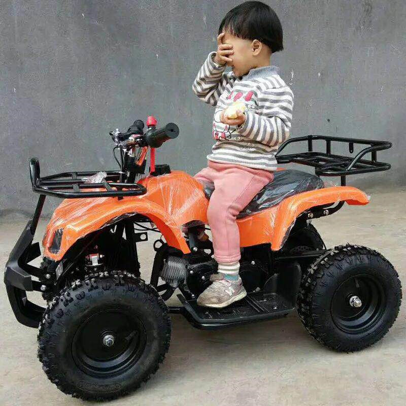 49cc 2 stroke mini atv quad, kids gas powered atv 50cc