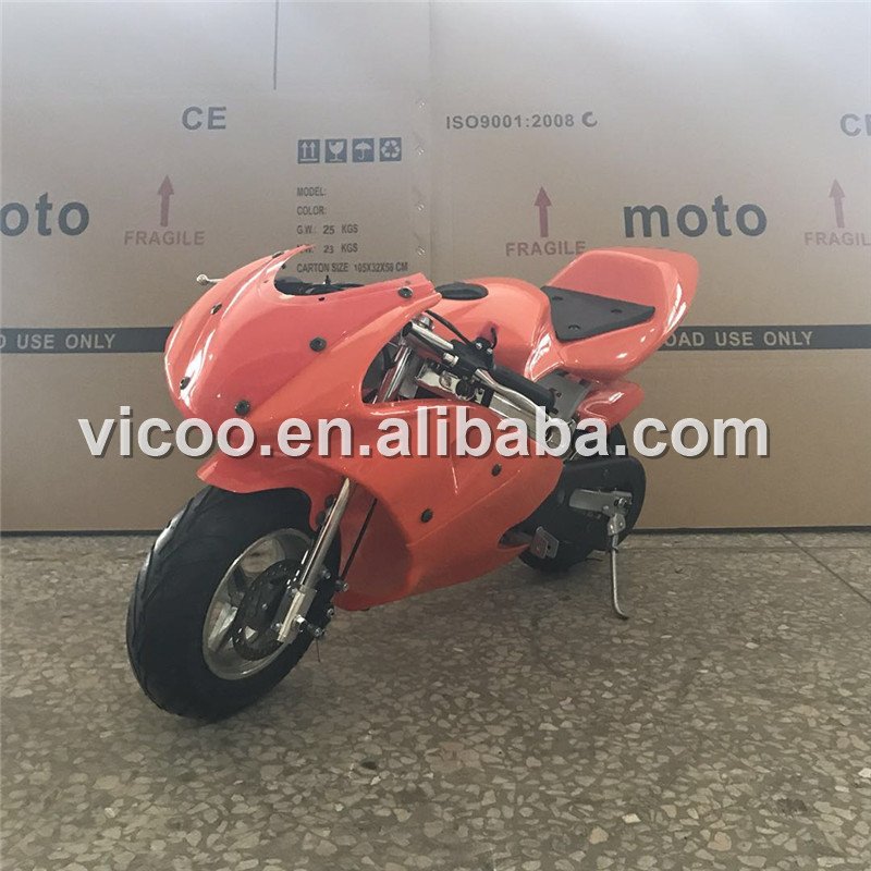 Vicoo  mini pocket bike motorcycle 50cc pocket bike 49cc