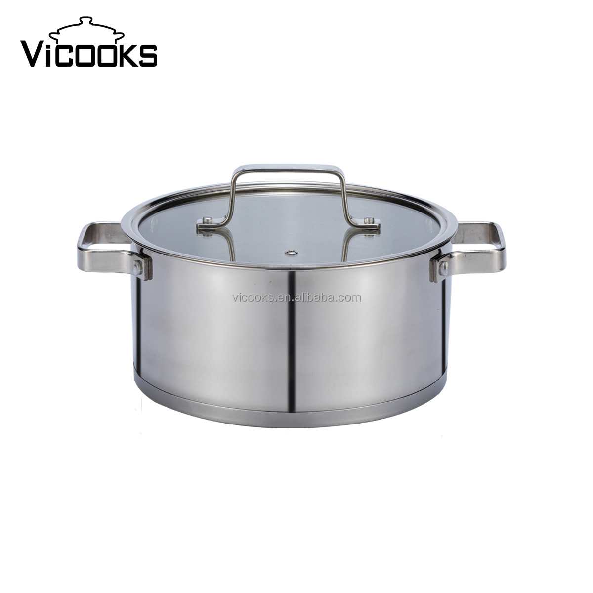 316 stainless steel potobelo cookware non stick pressure pot sauce pan set