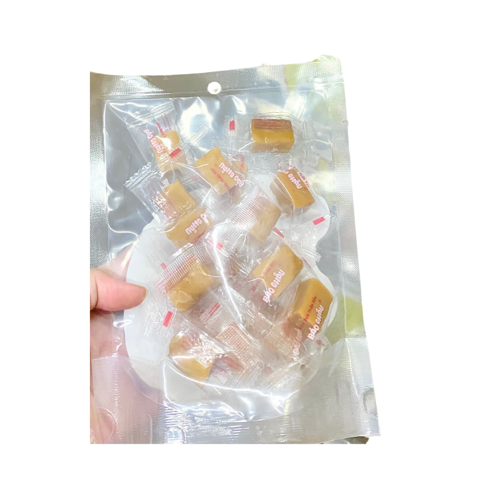 Salted Lemon Coconut Candy Tropical Fruit Candy High Quality Soft Chewy Soft Candy Tasty Flavor Bag Vietnam Manufacturer