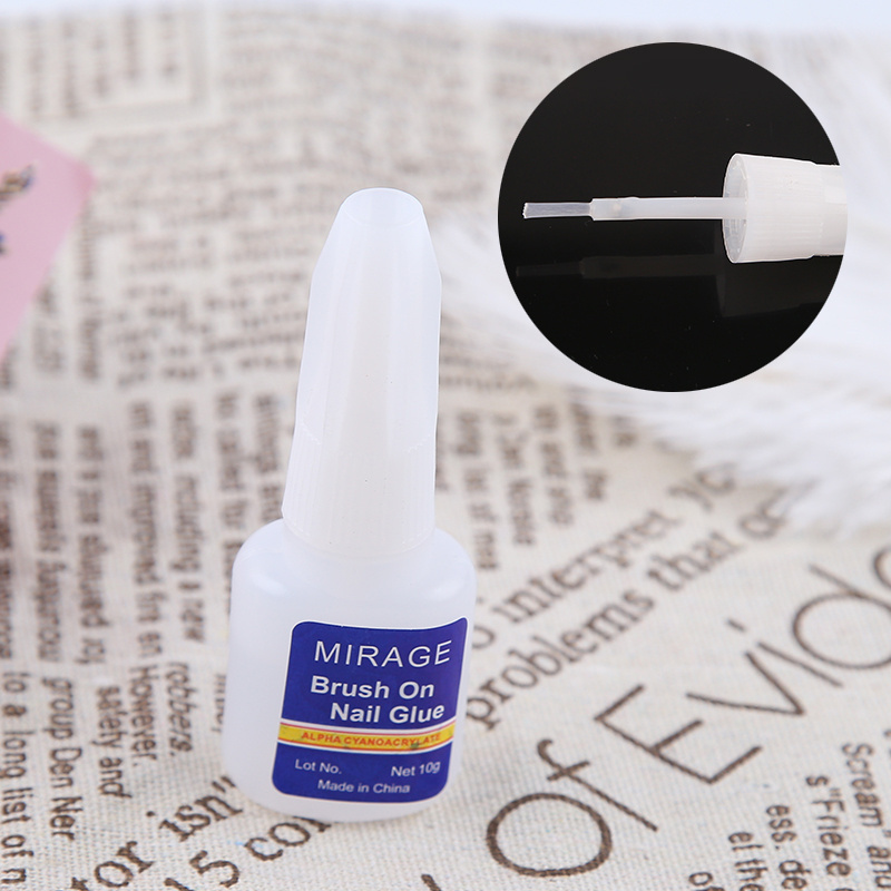 Best Selling Eco-friendly non Toxic Strong Strength Nail Glue False Artificial Nail Adhesive Glue