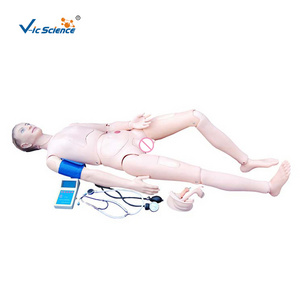 medical science nursing manikin Advanced Nurse Training Medical Teaching Dolls with Blood Pressure Training Arm (male/female) education model