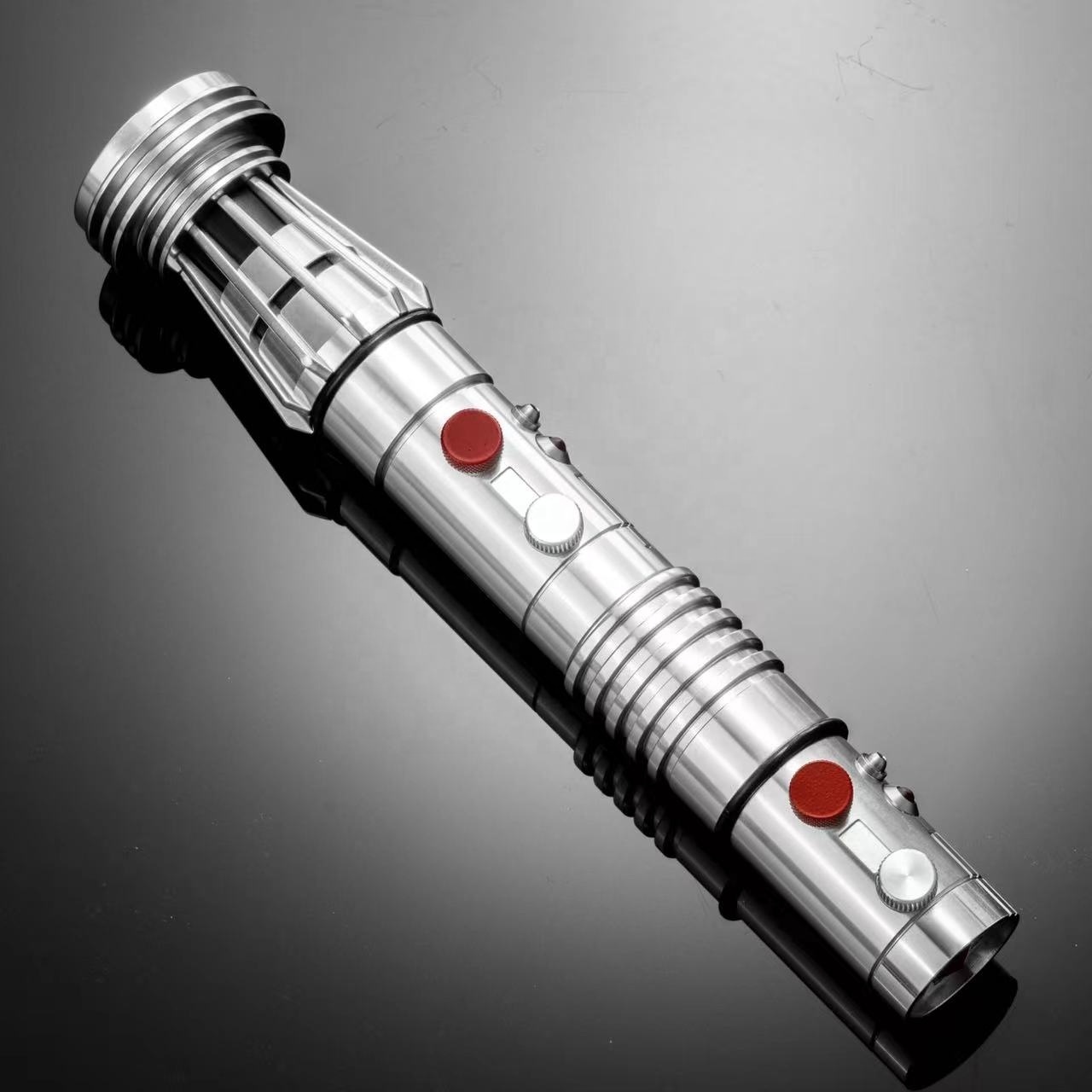 Darth Maul Lightsaber With Smooth Swing Saber All Aluminum Alloy Lightsaber Sabers Hilt Lightsaber Parts Maul Saber