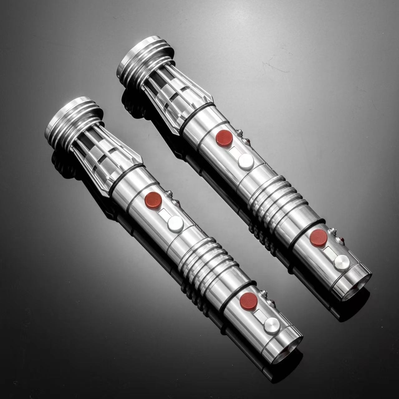 Darth Maul Lightsaber With Smooth Swing Saber All Aluminum Alloy Lightsaber Sabers Hilt Lightsaber Parts Maul Saber