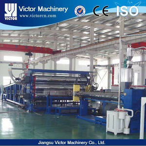 PP hollow sheet extrusion machine/ Plastic PP fluted corrugated sheet production line