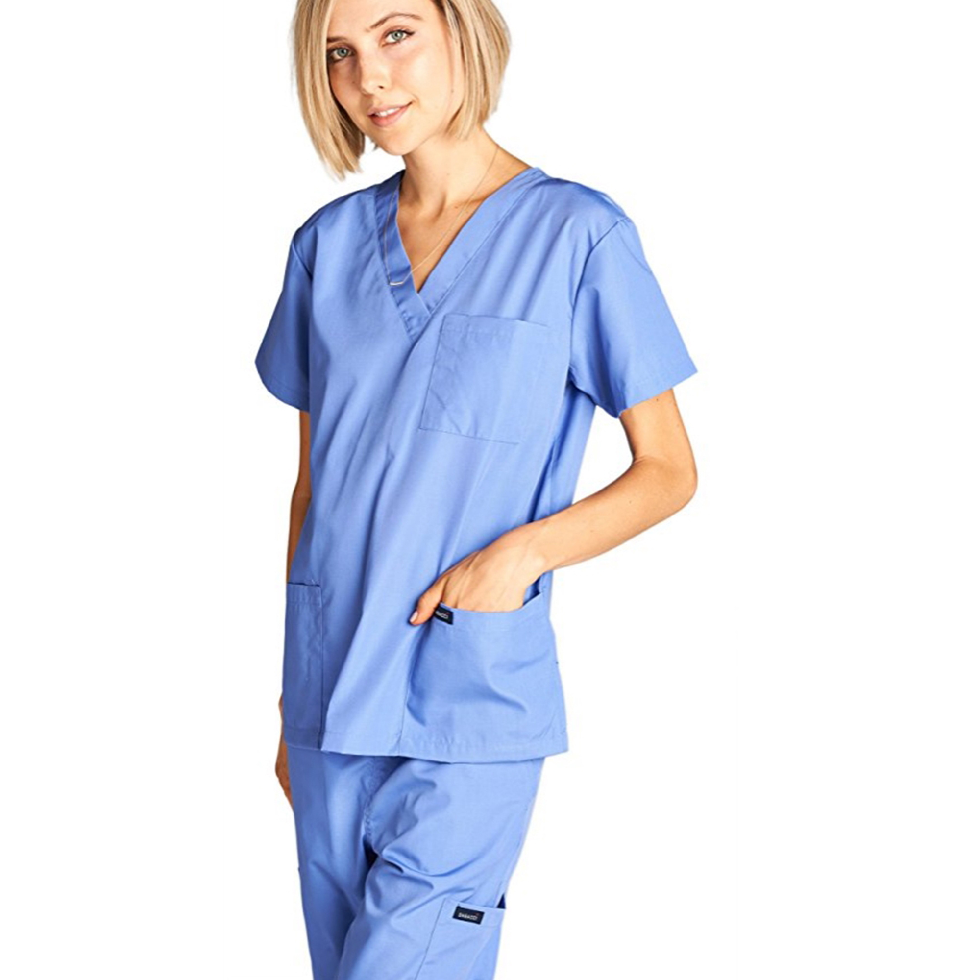 2022 Good Quality New Style Nurse Uniform Designs Scrub Suits Medical Scrubs for Nurses