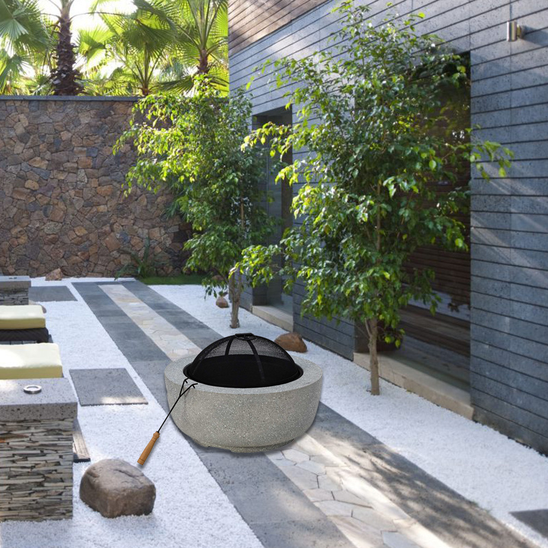 Concrete Outdoor Fire Pit