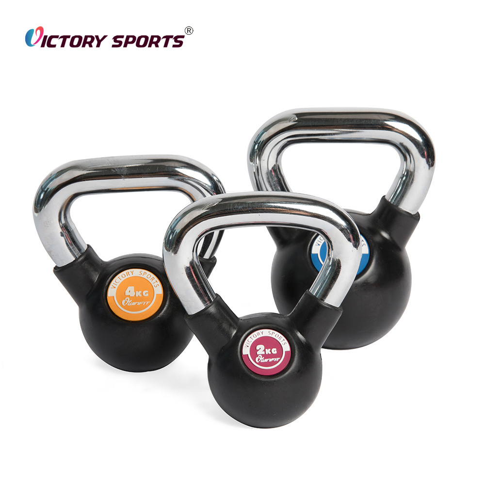 Custom wholesale gym factory competition adjustable kettlebell set