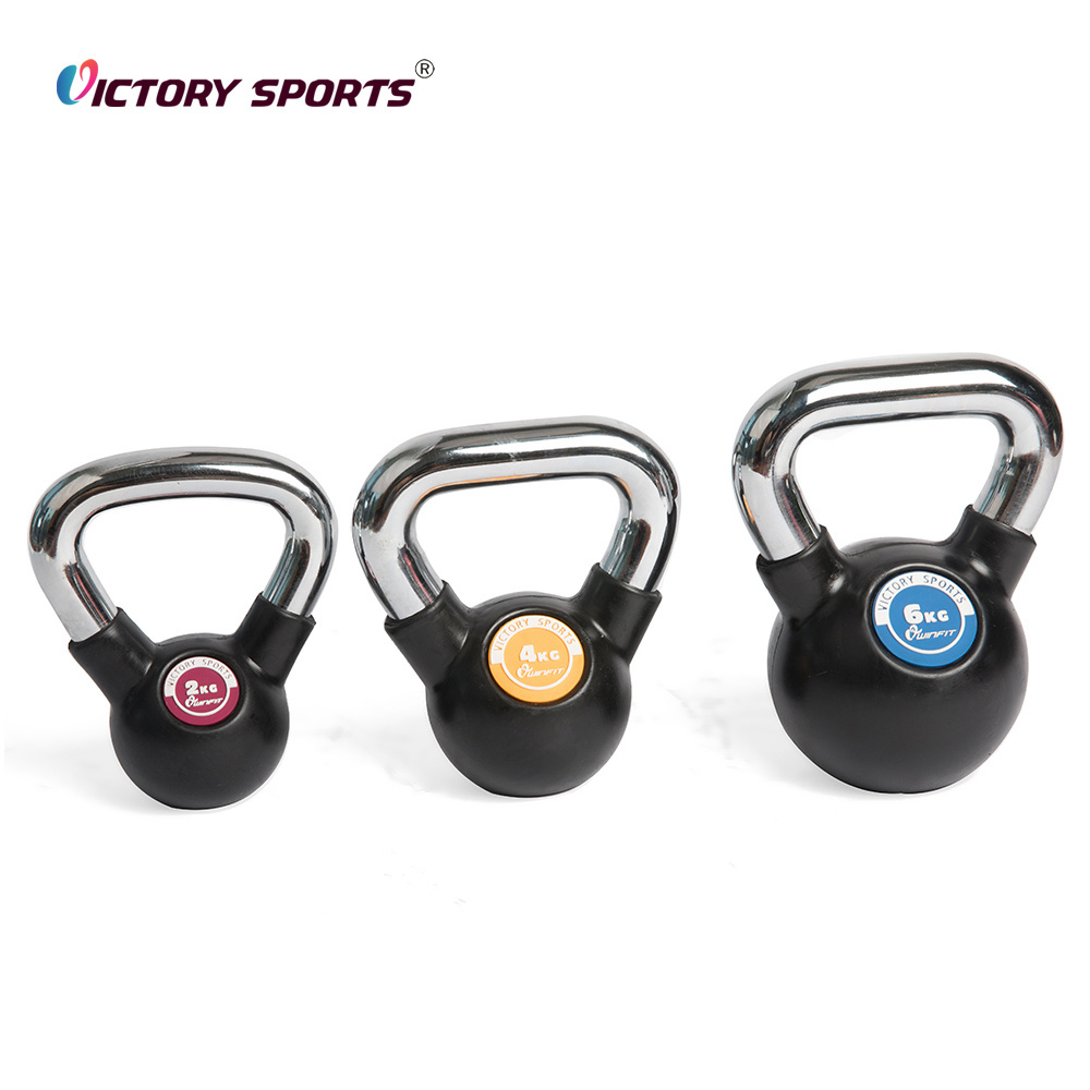 Custom wholesale gym factory competition adjustable kettlebell set