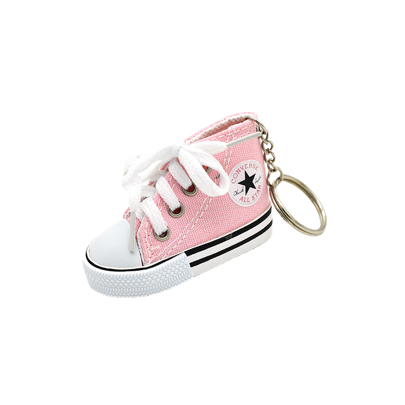 Canvas shoes key chain Key ring fine print fashion pendant simulation wholesale gifts