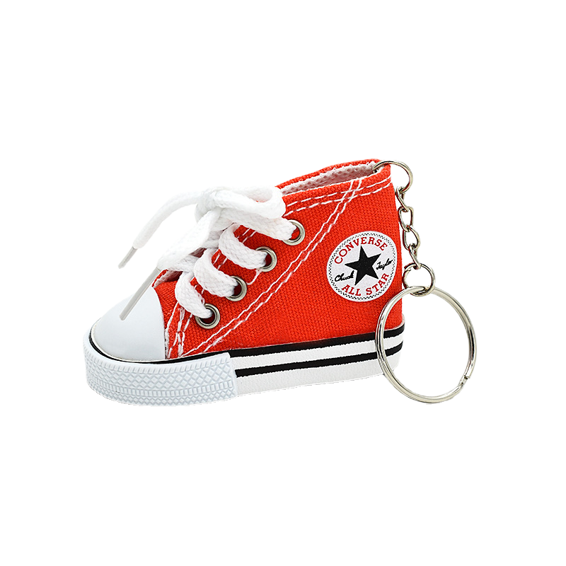 Canvas shoes key chain Key ring fine print fashion pendant simulation wholesale gifts