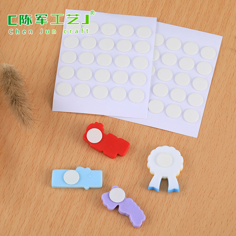 Double-sided tape Transparent circular double-sided strong non-trace stick round glue