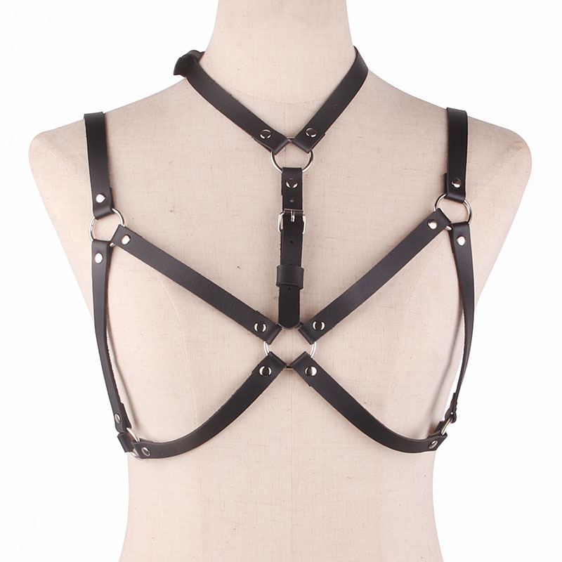 Adult choker Strap - Body accessories Night show leather belt female