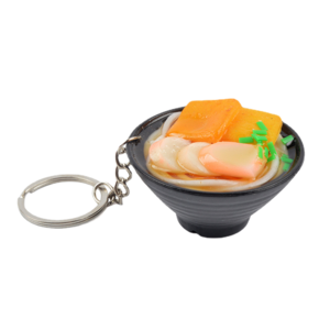 wangdun simulation noodle corn Udon ramen flavor snack key chain pendant food play house toy