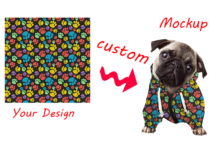 MOQ 1pc Wholesale Multicolor Hawaiian Pattern Simply Soft Blank Dog Hoodie Ropa Para Perros Dog Sweater Pet Clothes Dropshipping