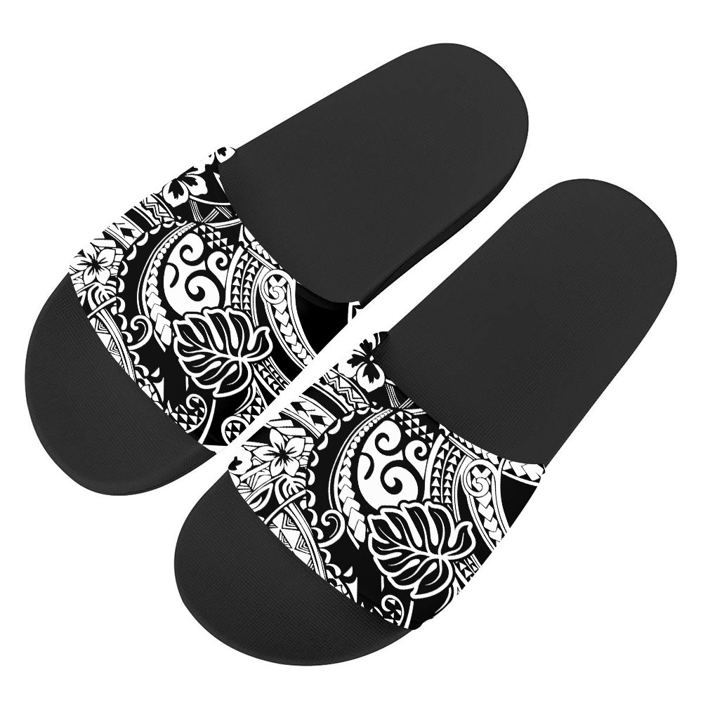 Custom Designer Polynesian Tonga Slippers Pvc Sole Mens Slippers Summer Beach Female Slide Sandals Best Supplier Cheap Wholesale