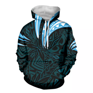 Personalized Western America Football Team Clothing Men's Plus Size Hoodies Sweatshirts Polynesian Tribal Design Pullover Shirts