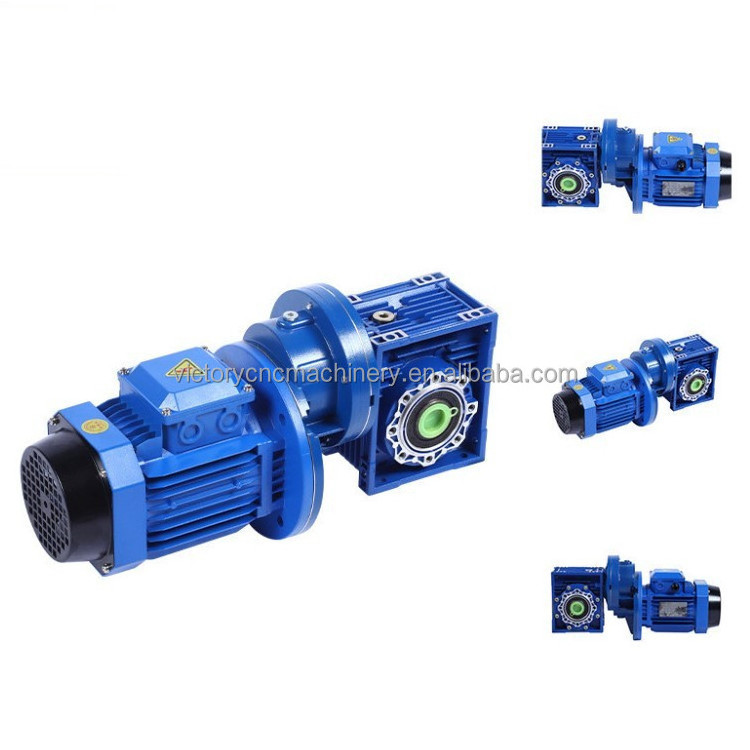 NMRV30 Aluminum Warm Speed Reducer Gearbox Worm Drive Reduction  Worm Gear Reducer Servo Gearbox