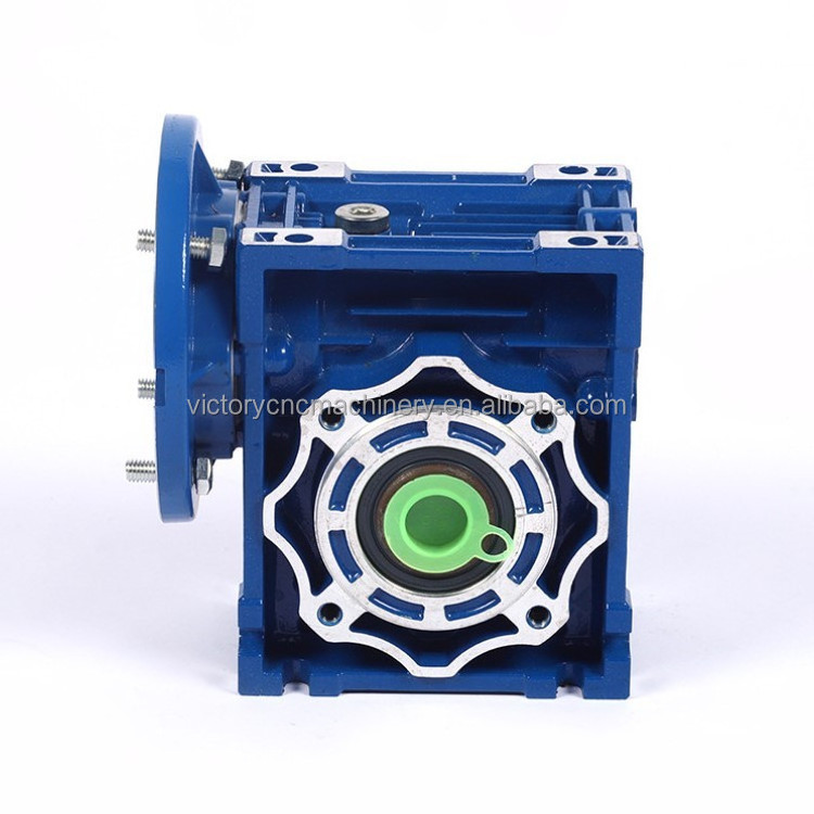 NMRV30 Aluminum Warm Speed Reducer Gearbox Worm Drive Reduction  Worm Gear Reducer Servo Gearbox