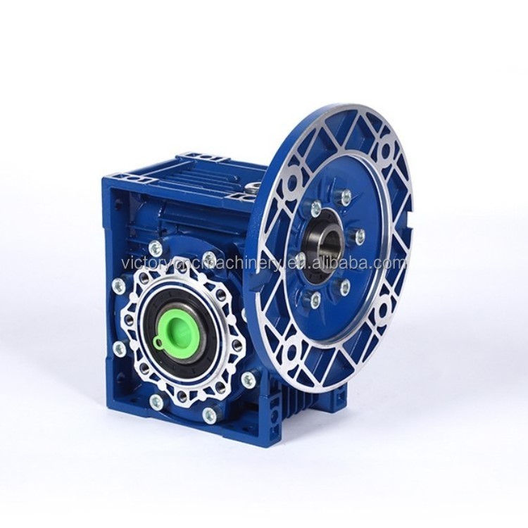 NMRV30 Aluminum Warm Speed Reducer Gearbox Worm Drive Reduction  Worm Gear Reducer Servo Gearbox