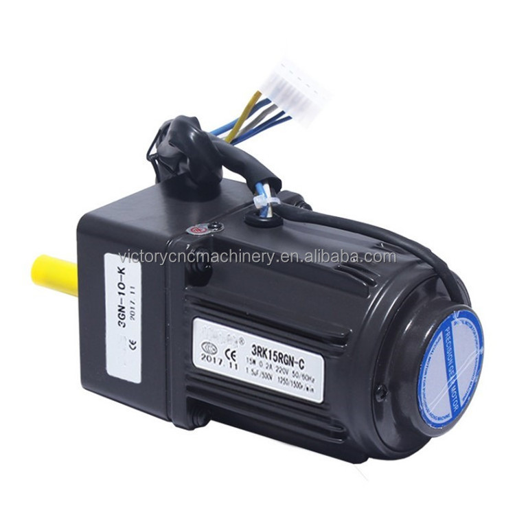 5-415RPM 220V 15W Ratio 1:3-1:300 3RK15GN-C AC Gear Speed Motor Induction Gear Motor For Speed Control With US-52 Controller