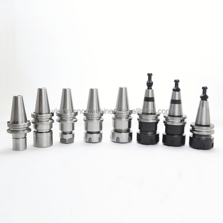 BT30-SK10-60 BT30-SK16-60 High Accuracy Collet Holder Collet Chuck Tool Holders End Mill Holders For Spindle Motor