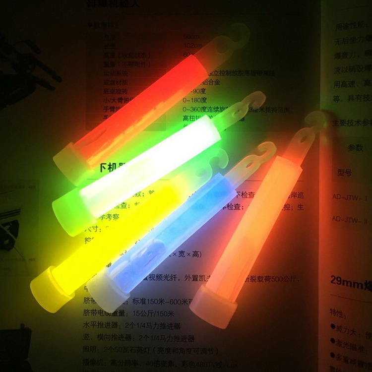 Party Camping 6 Inch Large Glow Sticks Chem Light Sticks Industrial Grade Emergency Light Sticks