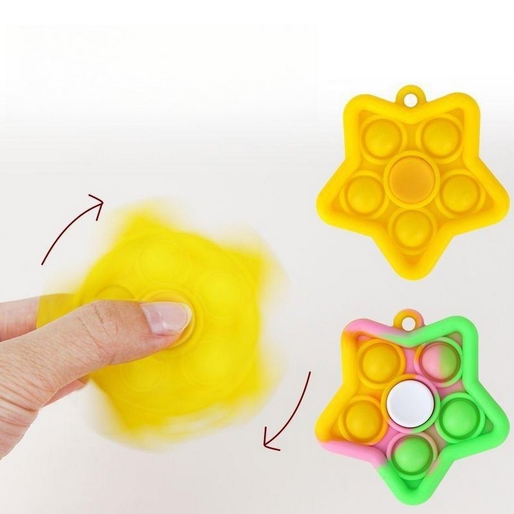 Sensory Fidget Toys Bulk for Its Stress Relief Silicone Fidget Spinner