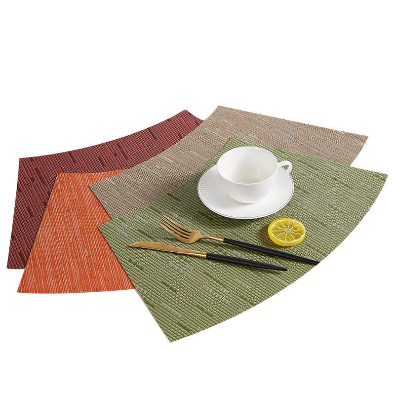 Wholesale PVC Dinging Table Sublimation Clear Placemat Clear