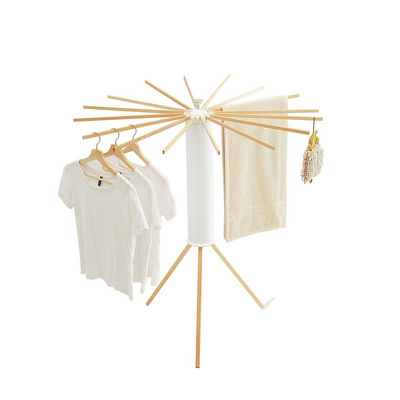 Tripod Clothes Drying Rack, Garment Rack Portable and Foldable Space Saving Laundry Drying Rack