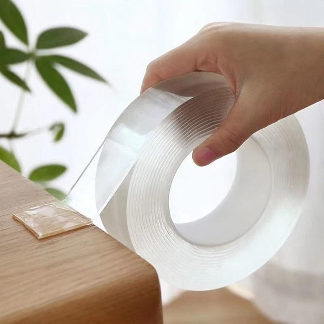 Nano Tape Strong Sticky Nano Transparent Removable Mounting Tape Washable and Reusable Traceless Strong Gel Tape