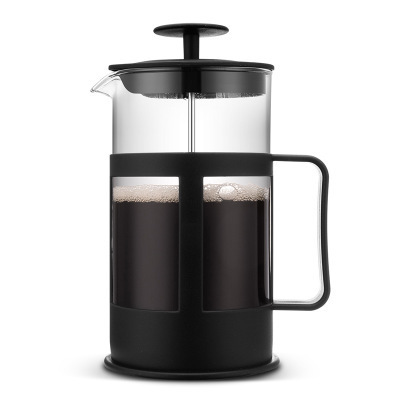 Portable Travel French Press Coffee Maker Plastic Glass French Press