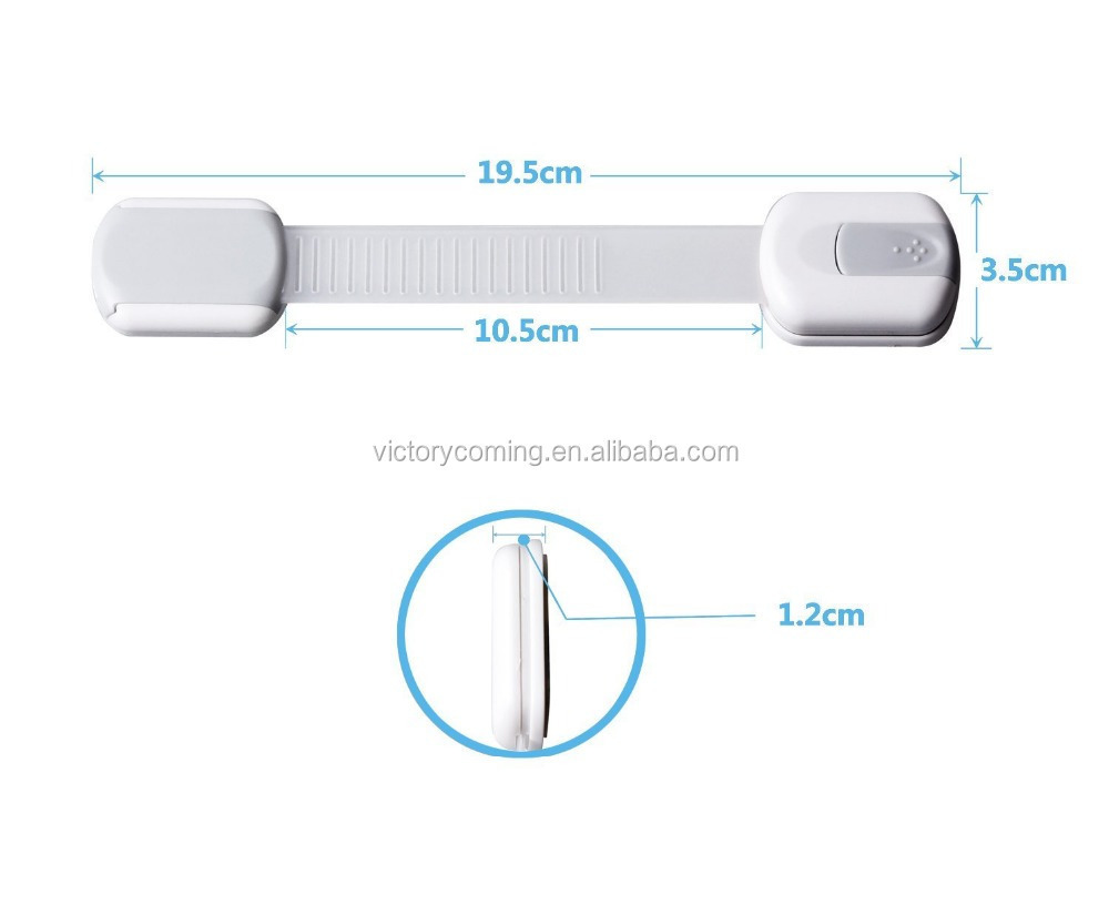 Baby Proofing Child Safety Locks The Safest Quickest and Easiest 3M Adhesive Cabinet Latches No Screws Magnets Multi-Purpose