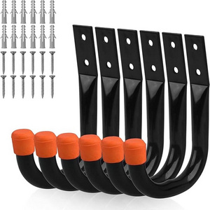 Large Garage Storage Heavy Duty Garage Hooks Hanging  Hooks Wall Mount J Utility Wall Anchors Screws Garage Hooks