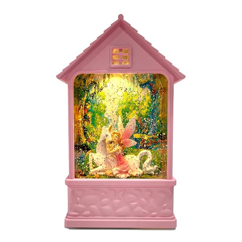 Holiday Fairy Angel Musical Snow Globe For Gift