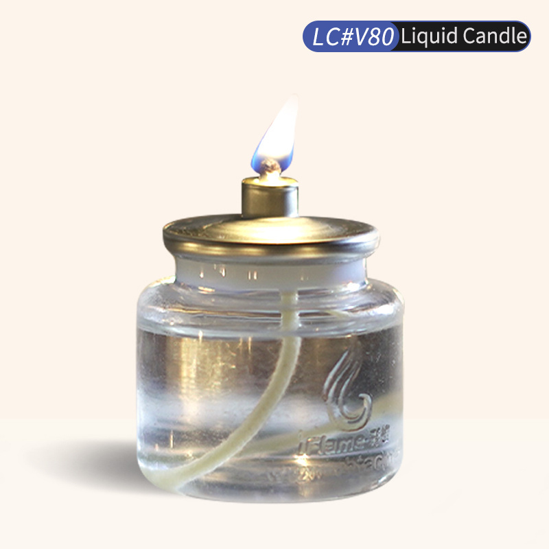 Manufacturer'S Latest Smokeless 8H Burning Time Liquid Wax Candle