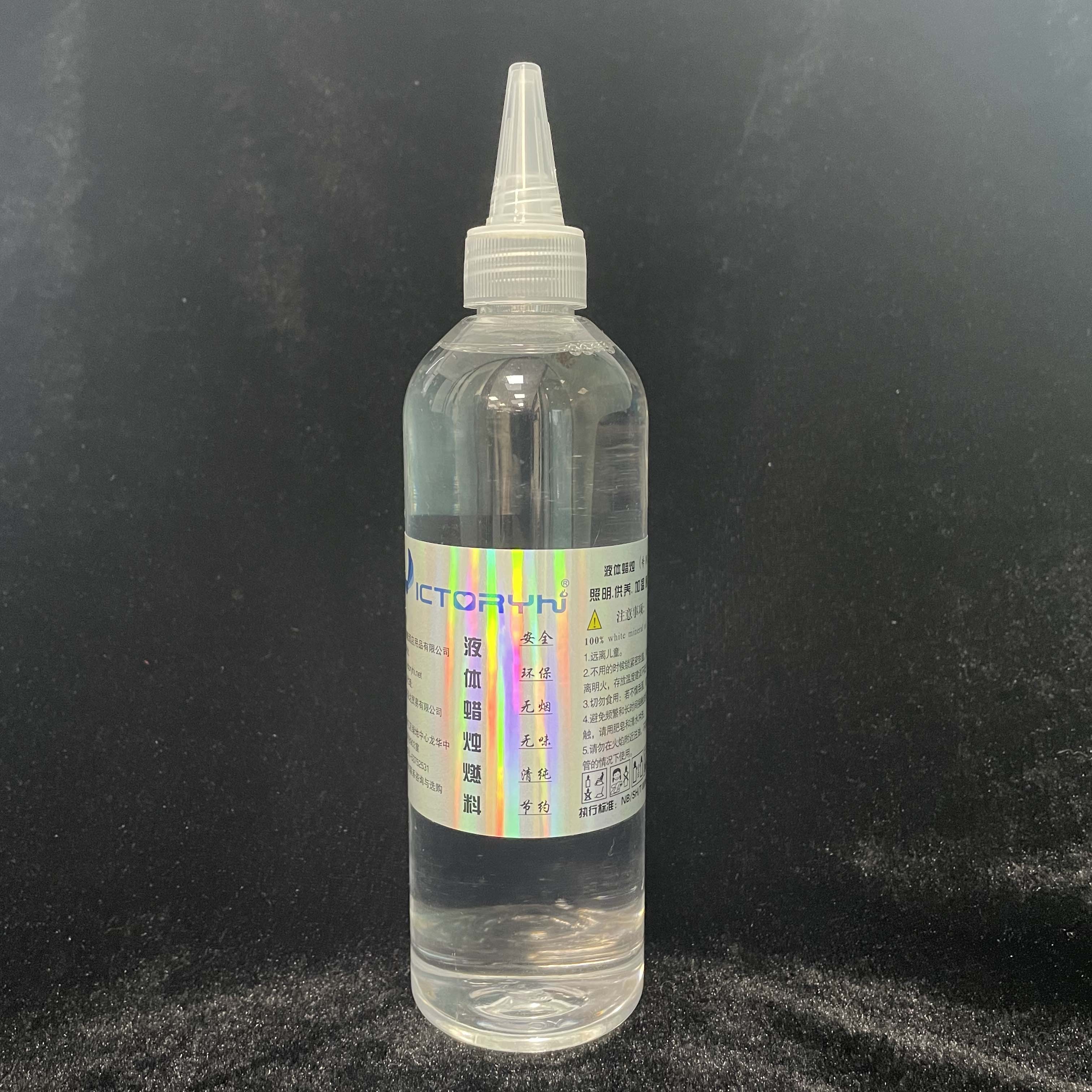 VGT 300ML Liquid Paraffin Lamp Oil - Clear Smokeless, Odorless, Burning Fuel for Indoor and Outdoor Use