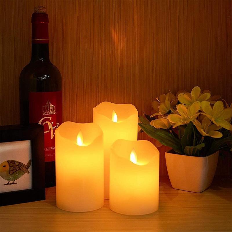 VGT flameless flickering electric fake candlesfor wedding tableholiday Halloween Christmas decoration