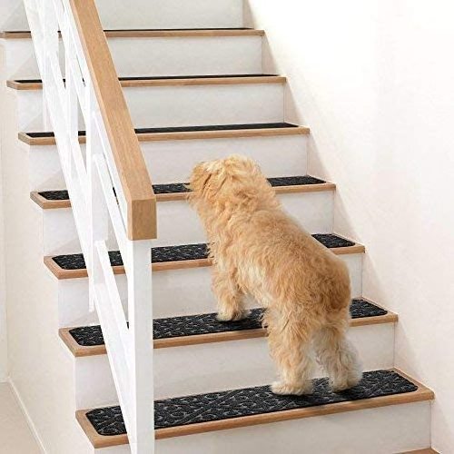 High repurchase rates stair case carpet anti slip adhesive treads 30 inch stair tread mat indoor outdoor stair tread carpet