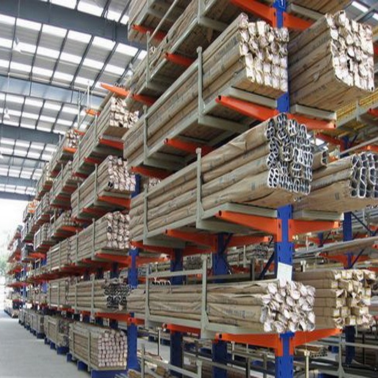 2024 Safety Flexibility Cantilever Racking Shelf Arm Rack Storage Steel Warehouse Pipe Rack