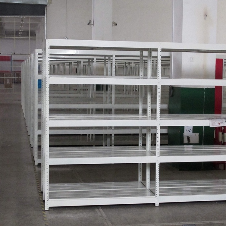 High Efficiency CE / ISO 9001 certification boltless rivet shelving metal shelves racking system