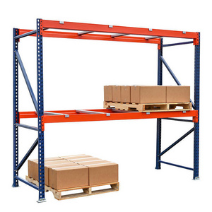 Heavy duty rack support bar for pallet rack warehouse racking