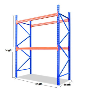 2024 Factory direct customized OEM ODM selective racking double deep galvanized pallet rack for sale