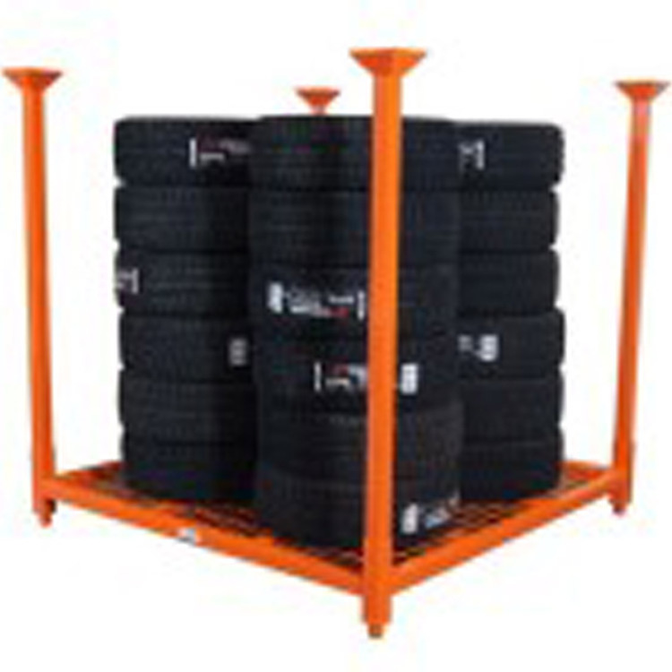 Warehouse Storage Metal Stacking Tire Pallet Rack Shelves